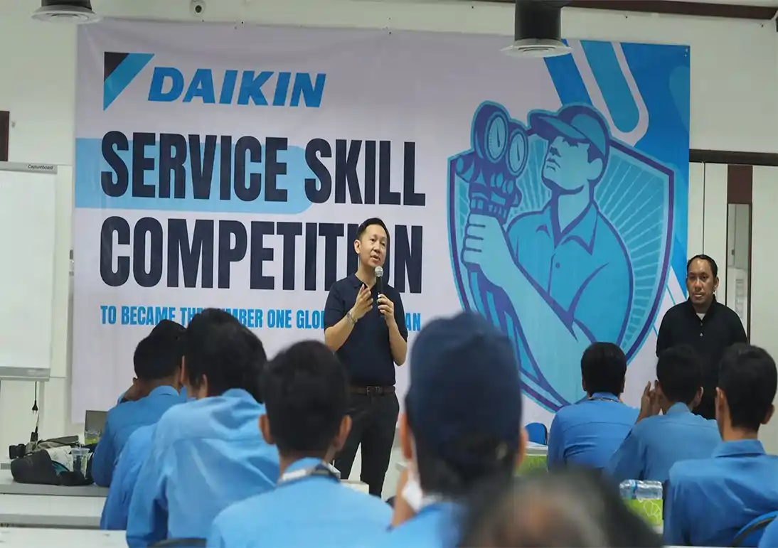 <h4>Daikin Service Skill Competition event attended by all daikin branch technicians</h4>