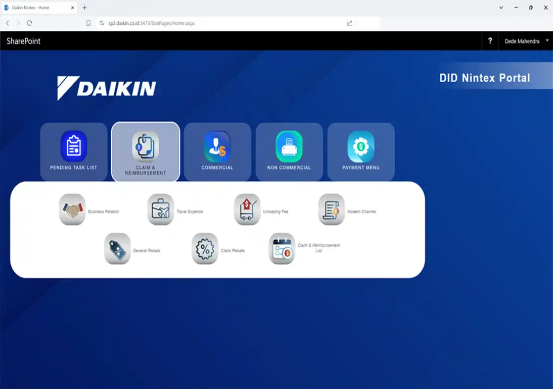 <h4>Daikin nintex is a software used to perform financial accounting process online</h4>