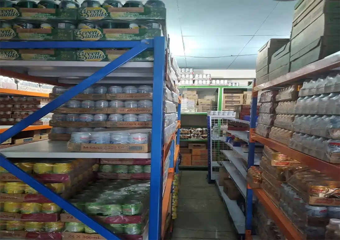 <h4>Warehouse of traditional food and snacks in packaged will be distributed to markets</h4>